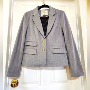 Cartonnier Grey Wool Viscose mix jacket, size 10